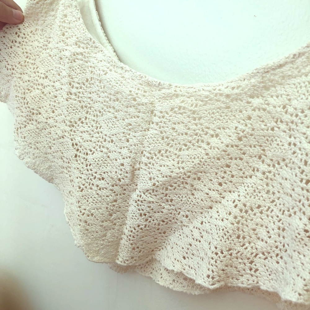 Crochet crop top
